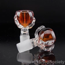 3" Dragon Claw Slide Bowl 18mm Water Pipe Hookah Head Piece Thick Glass Bowl OR