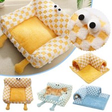 Warm Plush Pets House Soft Cozy Cat Winter Cute Pet Y7 Mat Tunnel Hot K8Z4 Q7O6