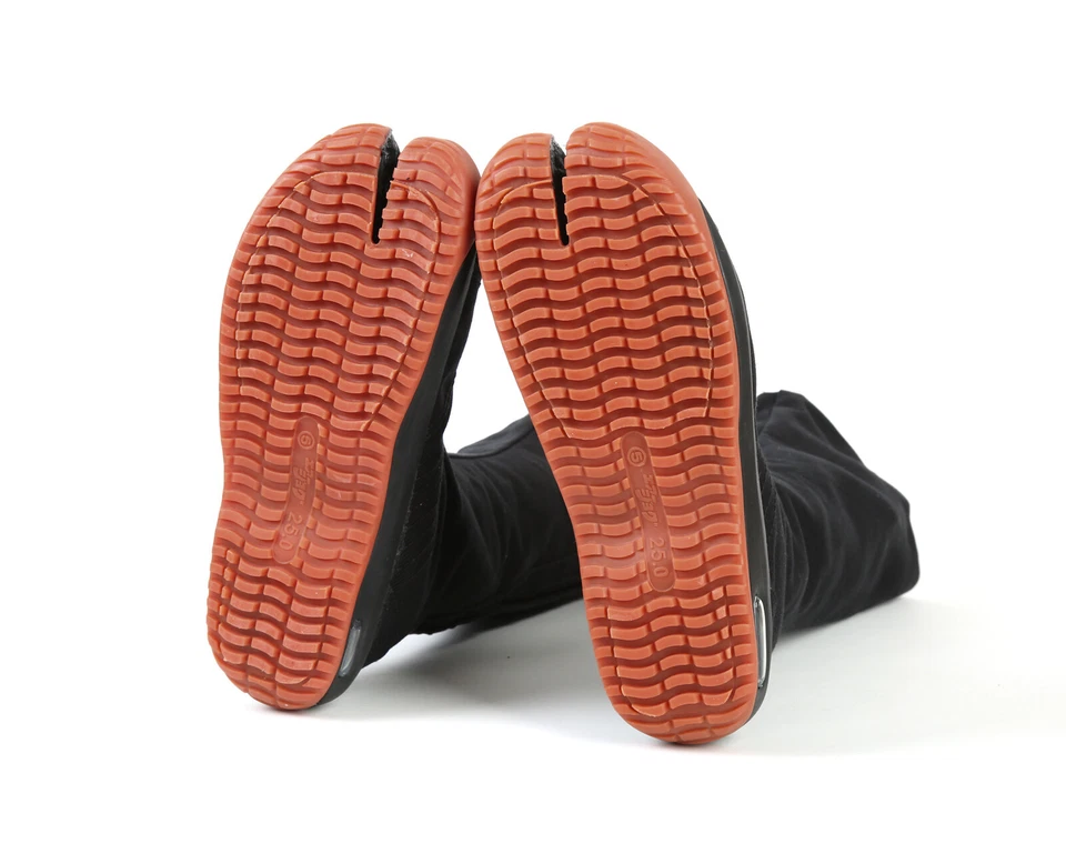 Japanischer Jika Tabi Schuh “ Air Jog 12”, schwarz - Bild 2 von 3