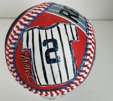 Jeter Trout collectable baseball , custom made hand painted others available 