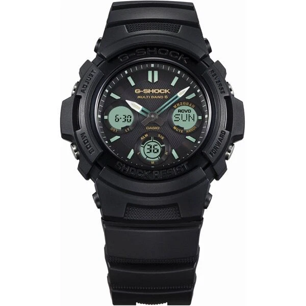 AWG-M100RC-1AJF G-SHOCK TEAL AND BROWN COLOR series Black Wrist Watch Men Men's