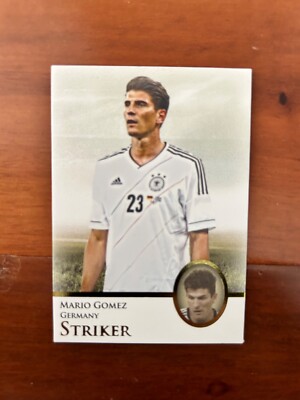 2013 Futera Unique Soccer Card Germany MARIO GOMEZ Mint