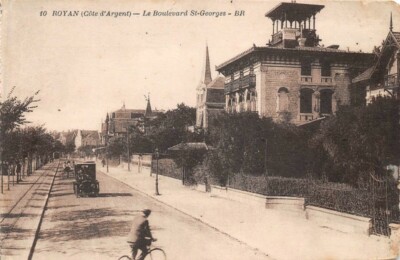 Royan - Der Boulevard st-Georges (Küste Silber)