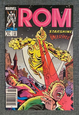 ROM 51 MARVEL COMIC BOOK starshine unleashed!