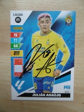 Julian Araujo autograph signed TC Topps La Liga "UD Las Palmas 23/24"