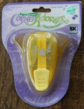 New EK Success Corner Adorner "FLOWER PATCH" PSPCDC01C Yellow Florals Nature