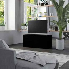 TV Schrank Lowboard Fernsehschrank Fernsehtisch Schrank mit 2 Schubladen Regal