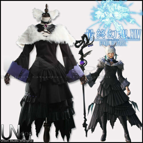 Final Fantasy XIV FF14 5.0 Y'shtola Cosplay Costume Customize | eBay