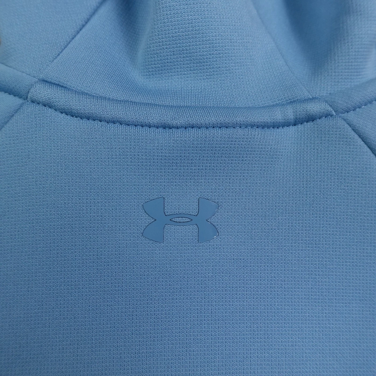 VETEMENTS Felpa con cappuccio Under Armour da uomo piccola blu bianco sciolta UA felpa con cappuccio
