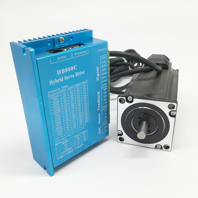 Nema23 2.2Nm Hybird Closed Loop Stepper Motor Driver Encoder Easy Step Servo Kit