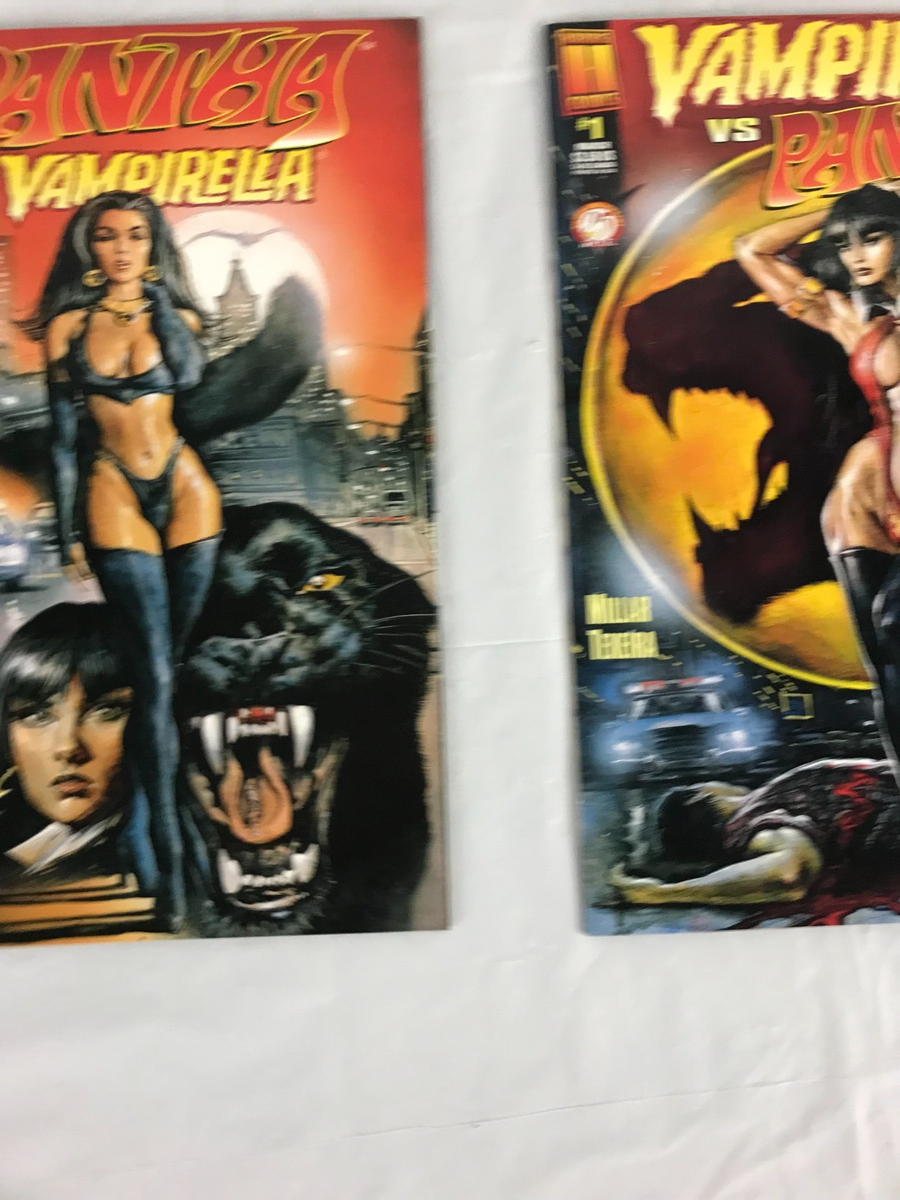1997 Harris Comics Vampirella Vs Pantha Issue 1 Millar Texeira | eBay