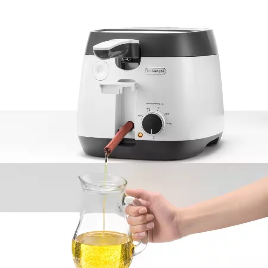 De'Longhi FS6055 2.4 Litre Traditional Deep Fat Fryer 1800W Rrp £99 No