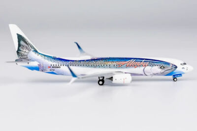 1:400 NG Model Alaska BOEING 737-800 Passenger Airplane Diecast Aircraft Model
