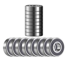 6203 2RS 16Pcs Ball Bearing Double Shielded Deep Groove Ball Bearings