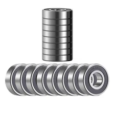 6203 2RS (16Pcs) Ball Bearing Double Shielded Deep Groove Ball Bearings