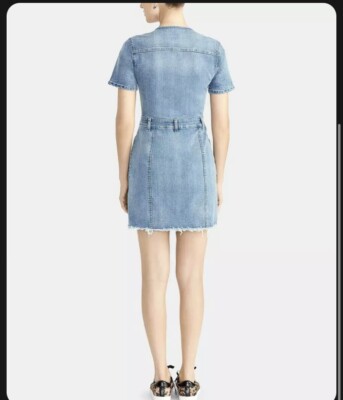 rachel roy denim dress RACHEL Rachel Roy | Dresses | Rachel Rachel Roy Cutout Denim Midi Dress