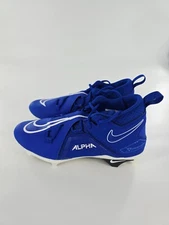 Nike Men's Alpha Menace Pro 3 Football Cleats Size 12 Royal Blue CT6649-414