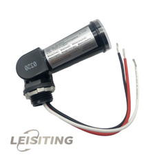 Sensor de fotocélula giratoria LED 120V control de luz sensor de fotocélula de anochecer a amanecer exterior