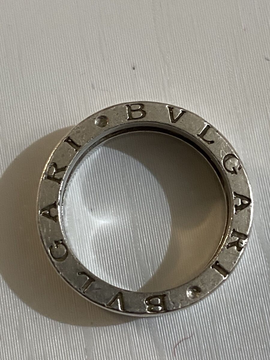 Vintage Bvlgari Sterling Silver 925 Diamonds Ring | eBay Vintage Bvlgari Sterling Silver 925 Diamonds Ring | eBay