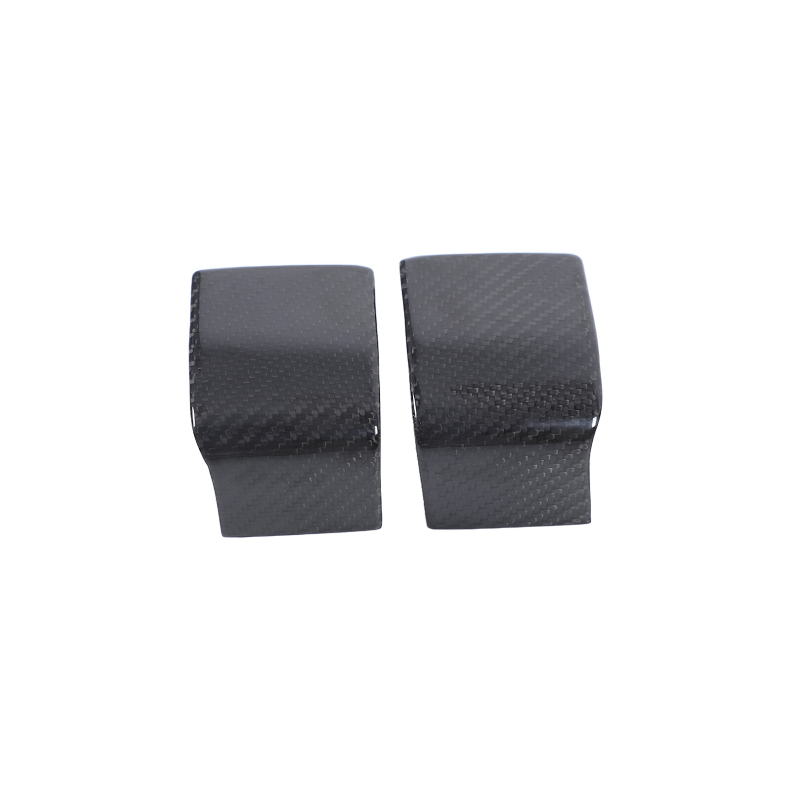 Real Carbon Fiber Window Back Lift Lock Cover Trim For Lotus Emira 2023-25 US