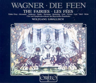    OPER   Richard Wagner   DIE FEEN   Wolfgang Sawallisch   3CD   Neuwertig