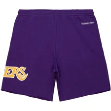 Mitchell And Ness - Los Angeles Lakers Mens Game Day Ft Shorts Sz L