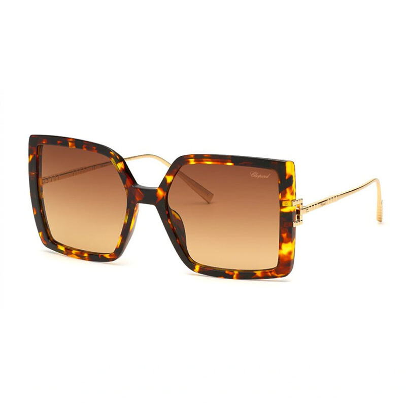 Chopard Sunglasses SCH334M-745-56 New with tags Chopard SCH334M Square Sunglasses | Fashion Eyewear UK main image 2