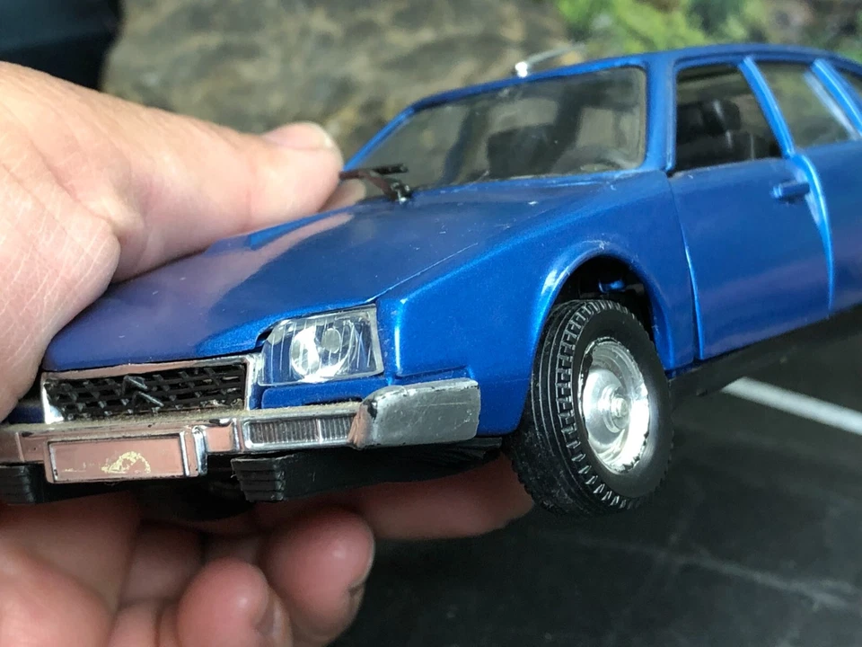 Coche Diecast Imperfecto 1:25 Italia Polistil S 38 Azul CITROEN CX 2200 Sin Caja COMO ESTÁ Foto 3 de 4