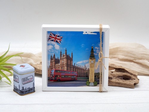 Geldgeschenk Verpackung Urlaub London England Reise Geburtstag Weihnachten - Bild 4 von 6