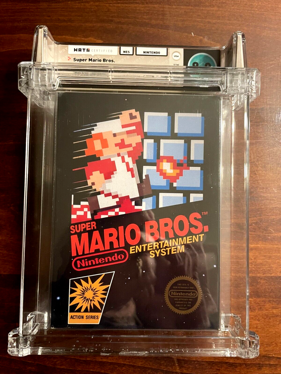 Super Mario Bros CIB NES Nintendo WATA 9.0 Complete In Box Super Mario Bros CIB NES Nintendo WATA 9.0 Complete In Box