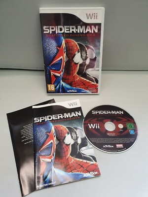 Spider-Man: Shattered Dimensions (Nintendo Wii, 2010, DVD-Box) TOP Zustand
