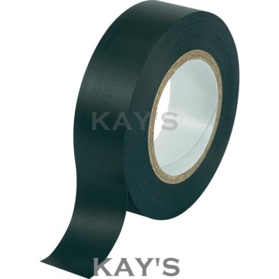 SCHWARZ ISOLIERBAND PVC ELEKTROISOLIERUNG 19mm x 20m PROFI QUALITÄT