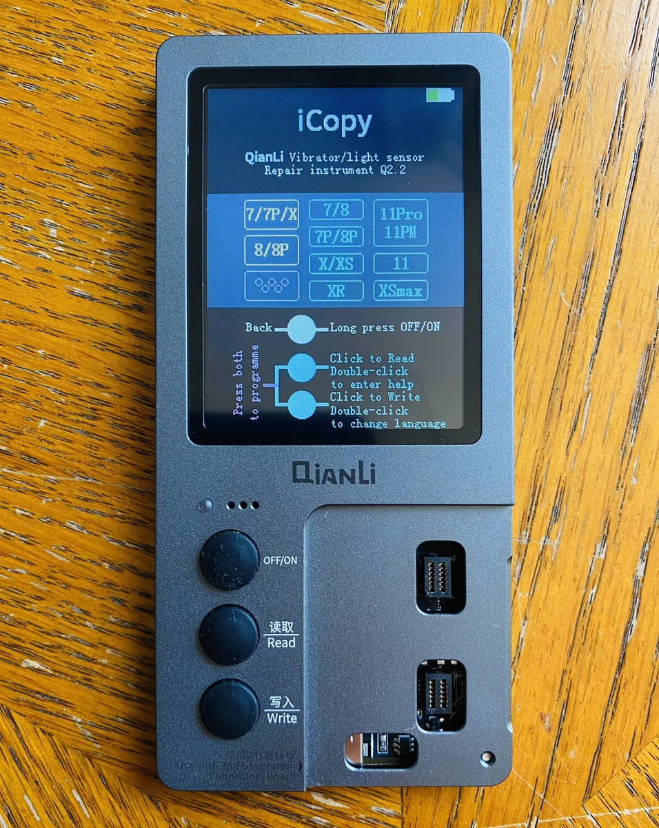 Qianli iCopy Plus 2.2v Newest Version With Battery + 3 Boards For iPhone 6-14PM