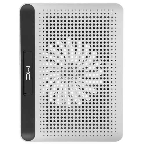 Notebook Cooler Quiet Thin Mute Computer Fan Cooler Aluminum Alloy Plate - Photo 10/12