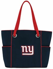 New York Giants NFL Football Women's Deluxe Tote Bag Embroidered Logo Brand New