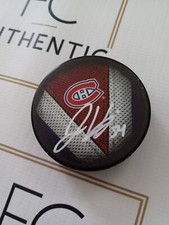 Jordan Harris Montreal Canadiens Puck Signed Autograph Auto Signature Habs Coa