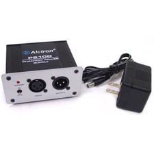 Alctron PS100 48V Phantom Power Supply for Condenser Microphones