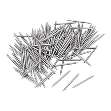 21mm Watch Band Pin 1.3mm Dia Steel Single Flanged End Spring Bar Pins 200pcs
