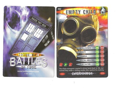 Doctor Who - Battles In Time - 2006 - Auswahl aus Liste