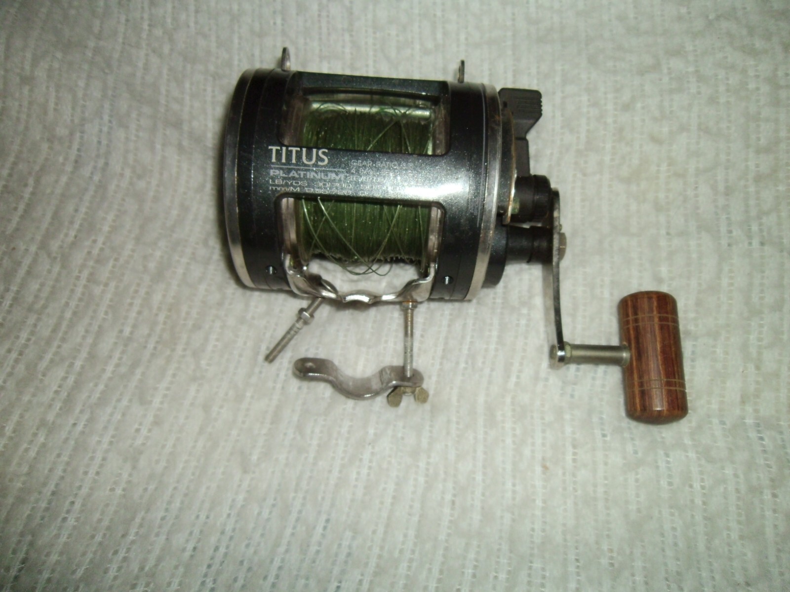 Fishing Reel Okuma Titus Platinum Okuma Titus TI90L Platinum Lever