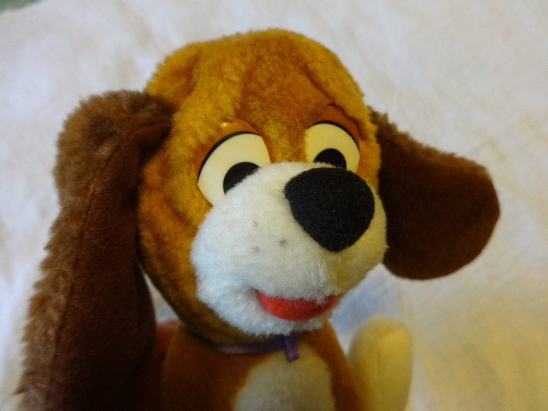 plush COPPER PUP from Disney FOX AND THE HOUND stuffed toy / plushie / stuffie