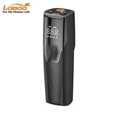 Portable Motorcycle Air Compressor Multi-Mode Tire Pump with LED Light for Cars