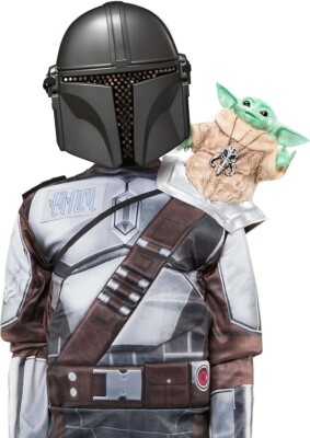 Star Wars The Mandalorian Child Value Mask BNIB PolyBag Jazwares CleanCrispFresh