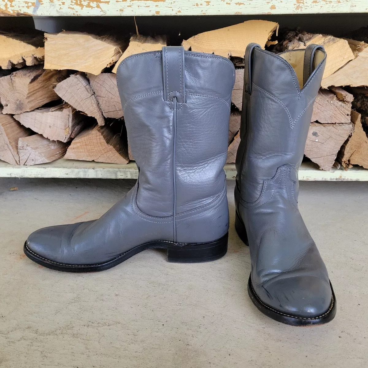 Wrangler boots hotsell grey