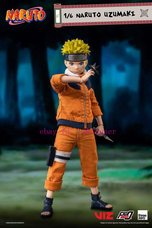 Perfect Threezero 3a 1/6 3z0259 Naruto Uzumaki Action Figure Toy