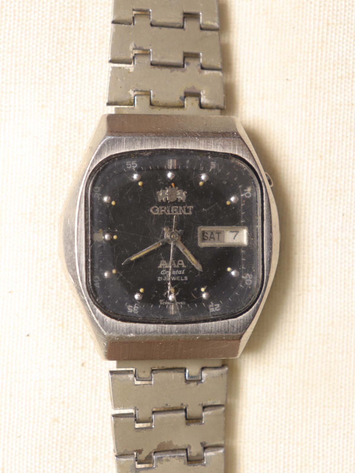 Vintage Orient AAA Crystal Automatic 0S469C734, T… - image 1