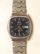 Vintage Orient AAA Crystal Automatic 0S469C734, TV Case Watch, Mint Condition