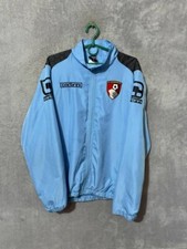 Bournemouth Training Jacket With Zipped Blue Carbini Mens Size S