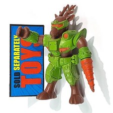 Vtg Battle Beasts DEER STALKER #2 with rub original 1986 figure Takara Series 1