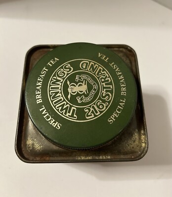 Vintage Twinings Tea Special Breakfast Collector Commemorative Tin